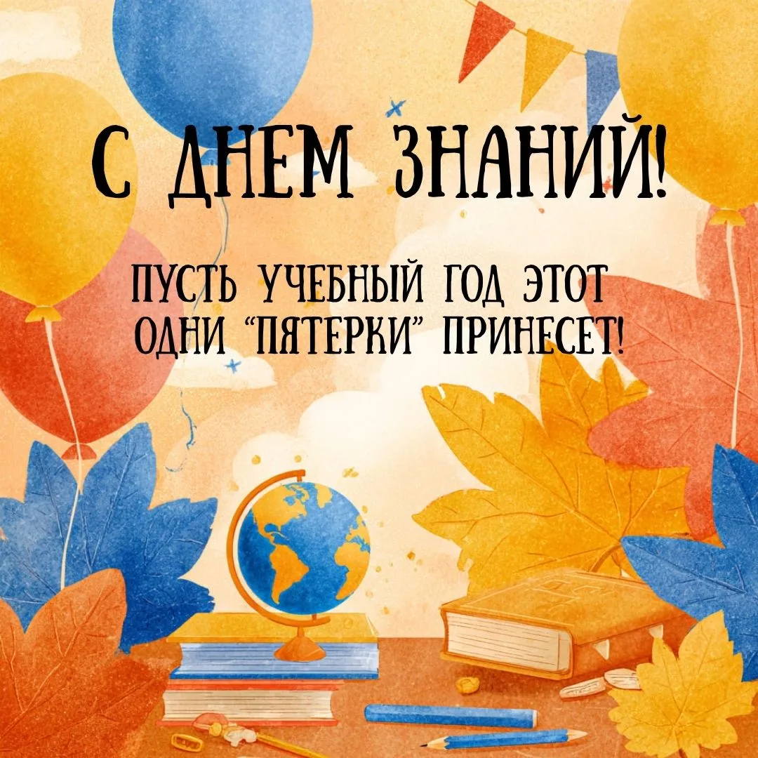 🍂 День знаний — 2026! Уважаемые ученики, родители и педагоги! Приглашаем вас на торжес...