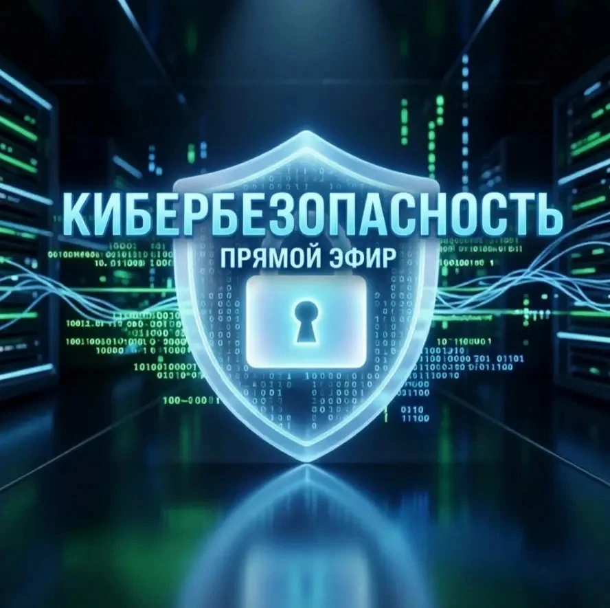 Присоединяйтесь к  прямому эфиру по теме кибербезопасности!