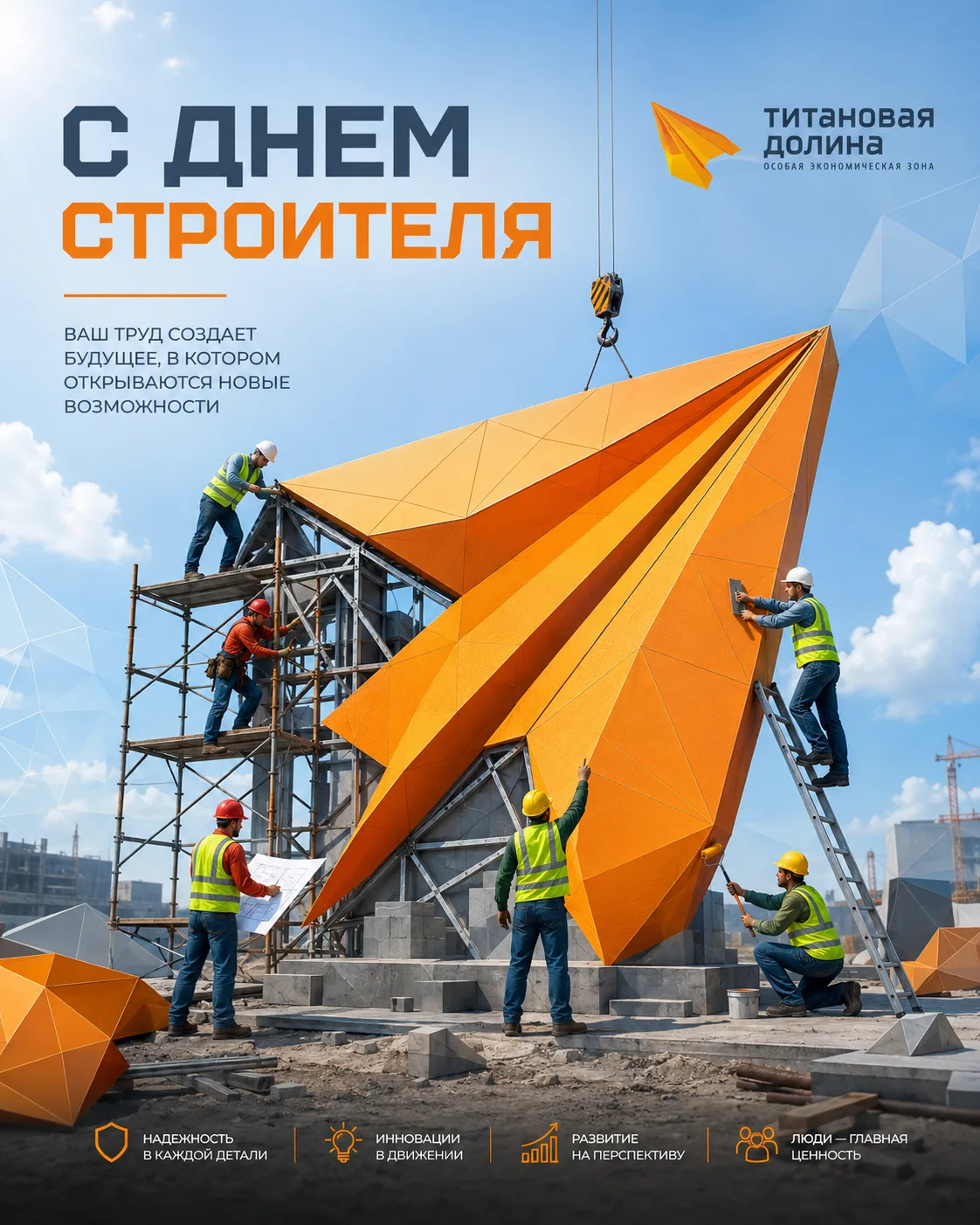 Строитель — это всегда созидатель