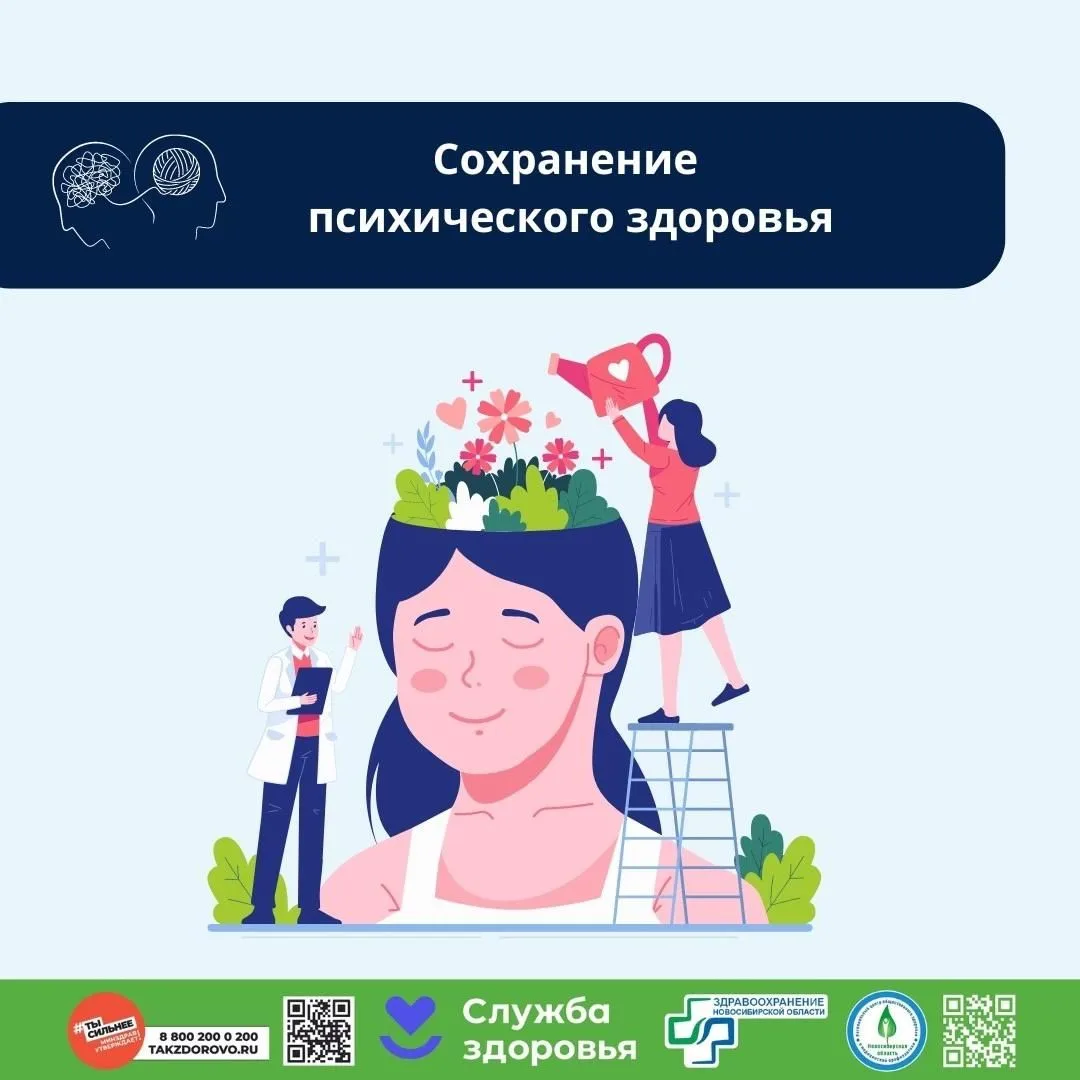 Психическое здоровье — это не только отсутствие различных расстройств, но и состояние б...
