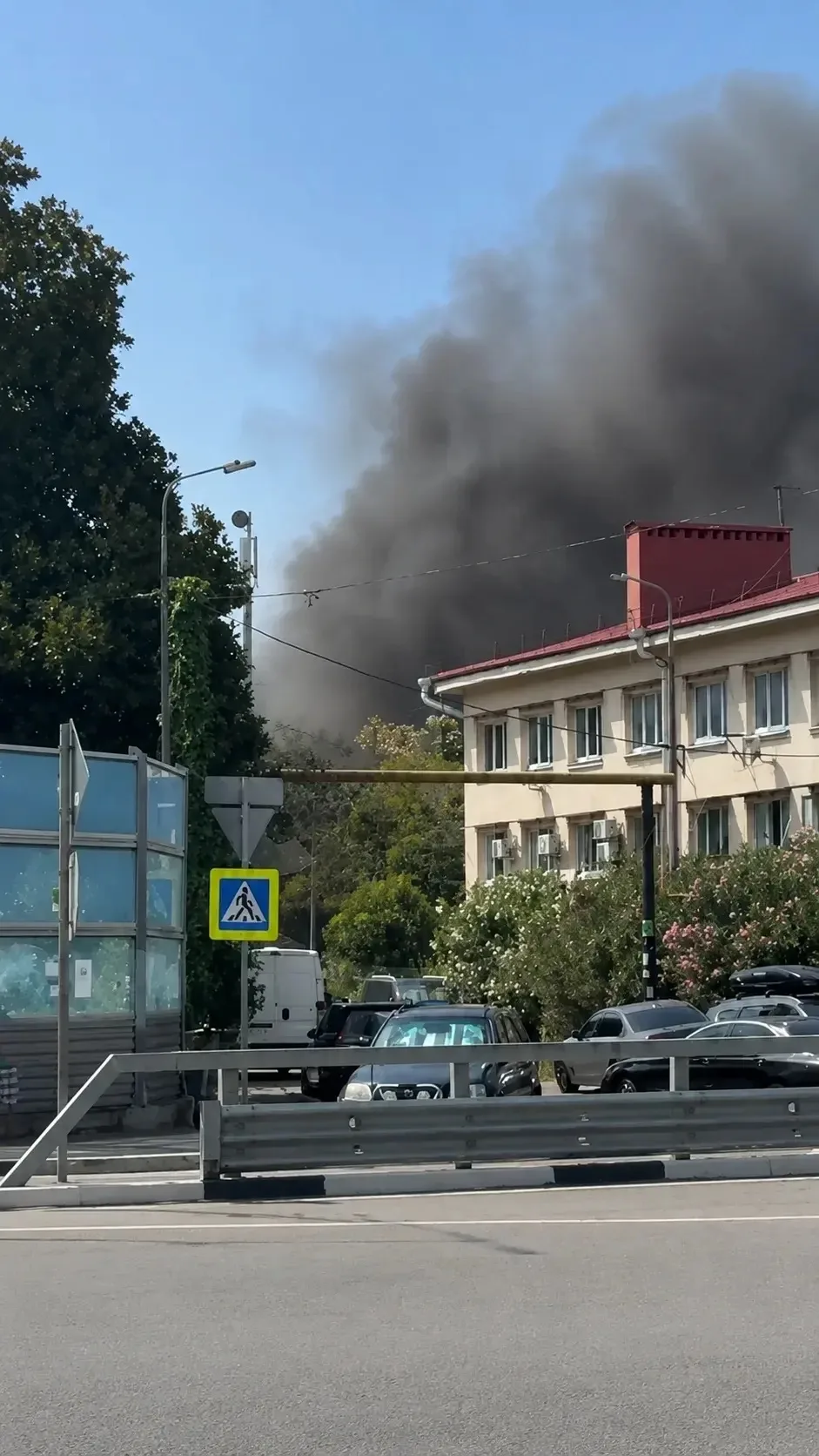 ⚡️В эти минуты в Адлере что-то сильно горит