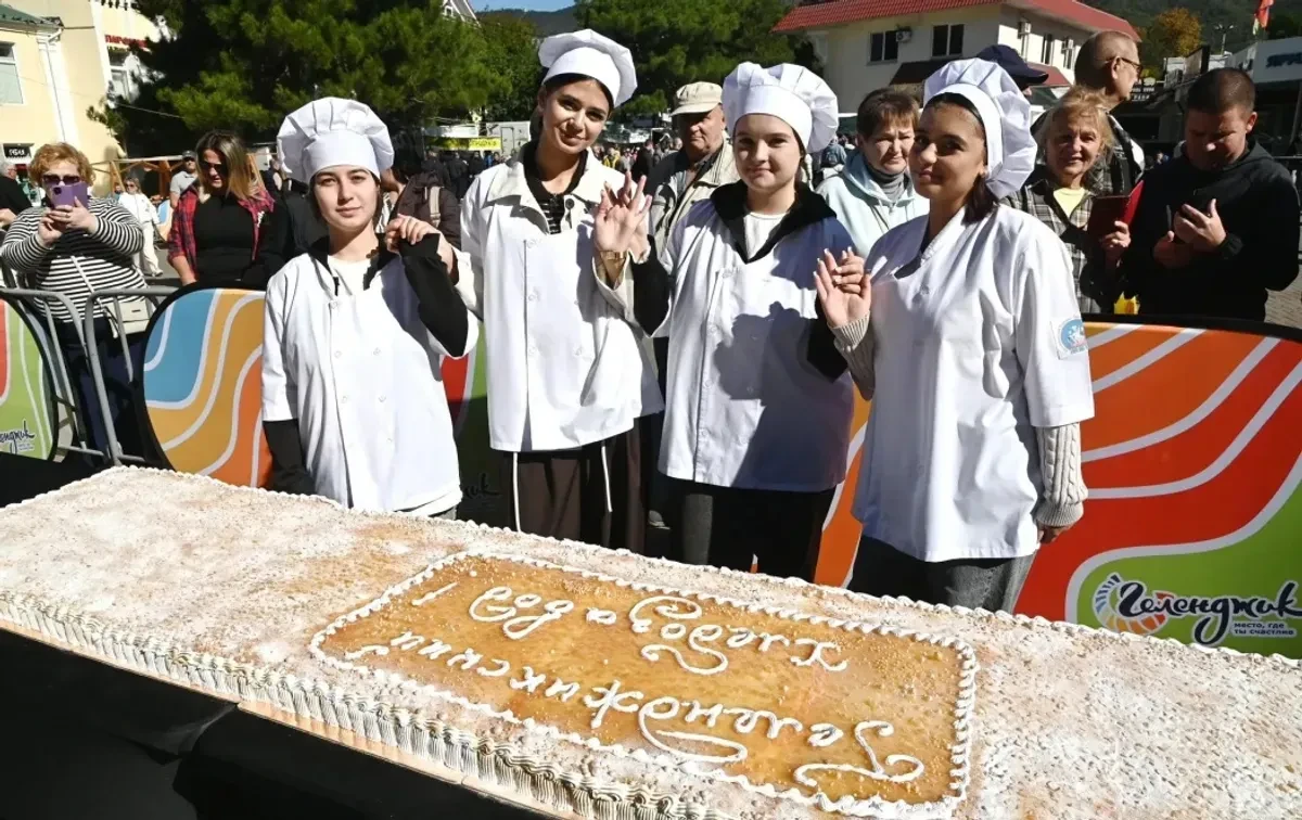 В Геленджике прошёл фестиваль яблок