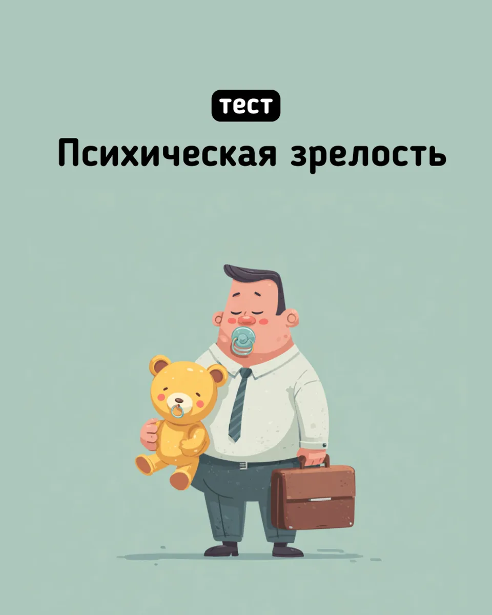 Насколько вы психологически зрелы? 🌿