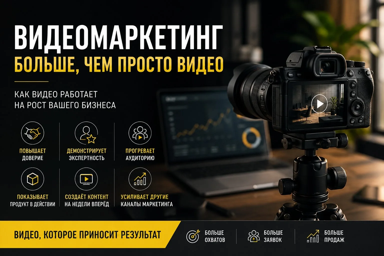 🎥 Видеомаркетинг: зачем бизнесу видео, кроме «просто вести YouTube»
