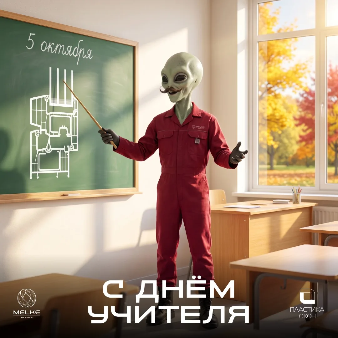 MELKE ПОЗДРАВЛЯЕТ С ДНЁМ УЧИТЕЛЯ!
