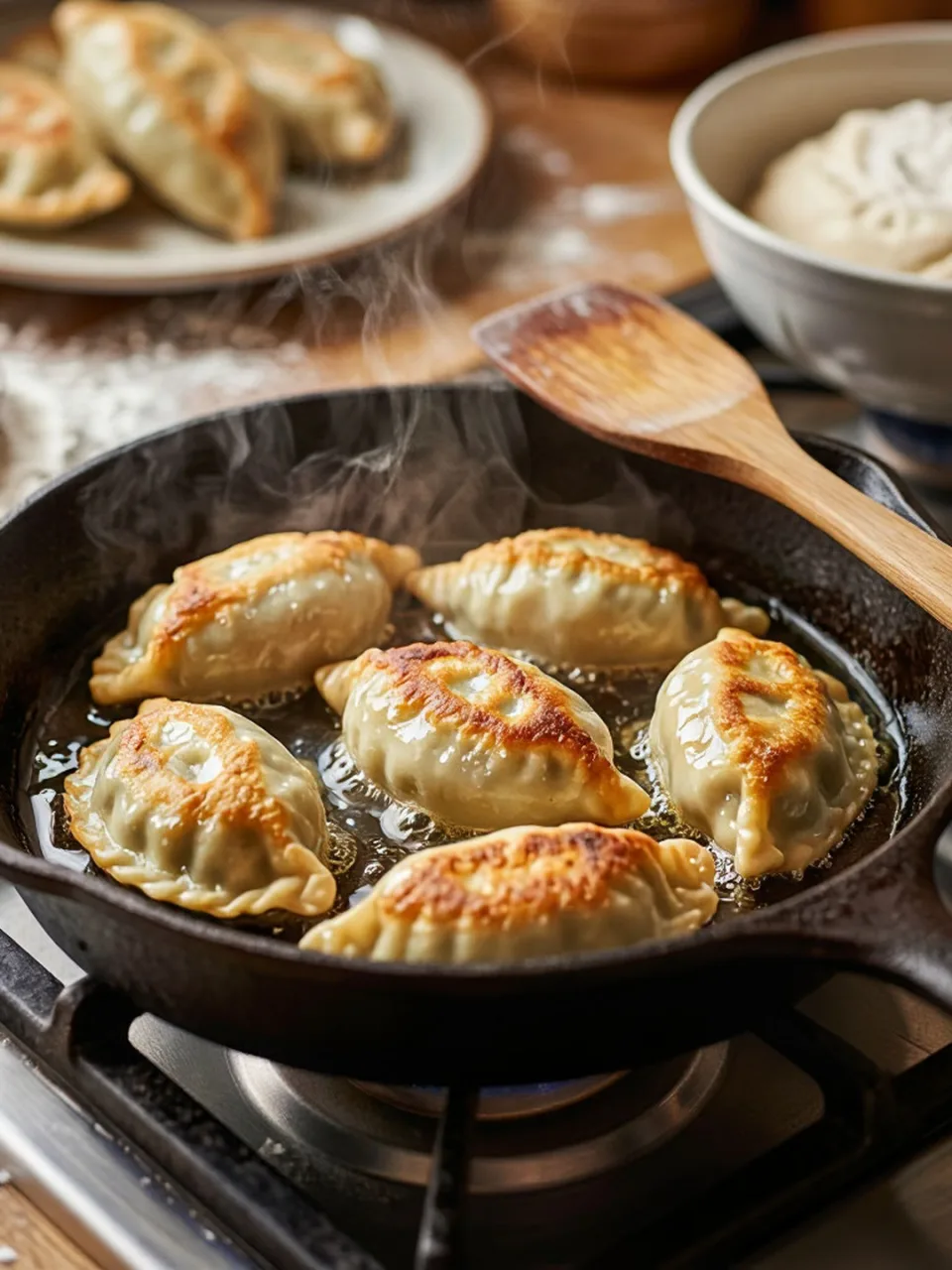 ВКУС ТЕРЯЕТСЯ, ЕСЛИ ЖАРИТЬ ПИРОЖКИ НА ХОЛОДНОЙ СКОВОРОДЕ: КАК ЭТОГО ИЗБЕЖАТЬ