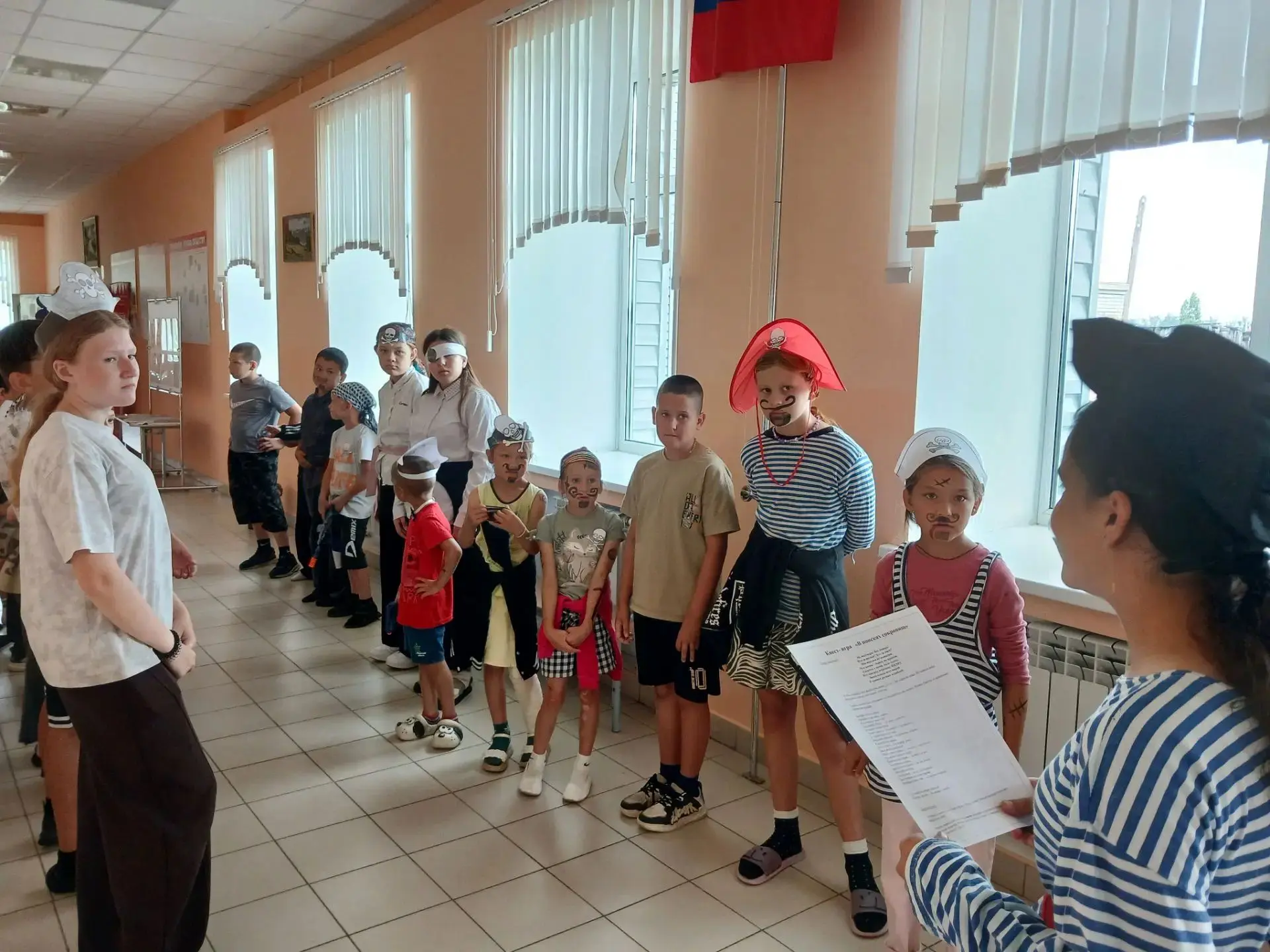 💥 Сегодня ребята в лагере "Родничок" были настоящими пирата ми, которые искали клад! 
💥 Для ребят 