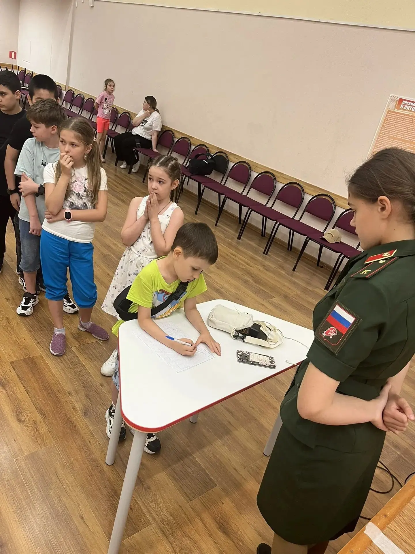Учащиеся МОУ гимназии №7 приняли участие во Всероссийской акции «Великий и могучий», по...