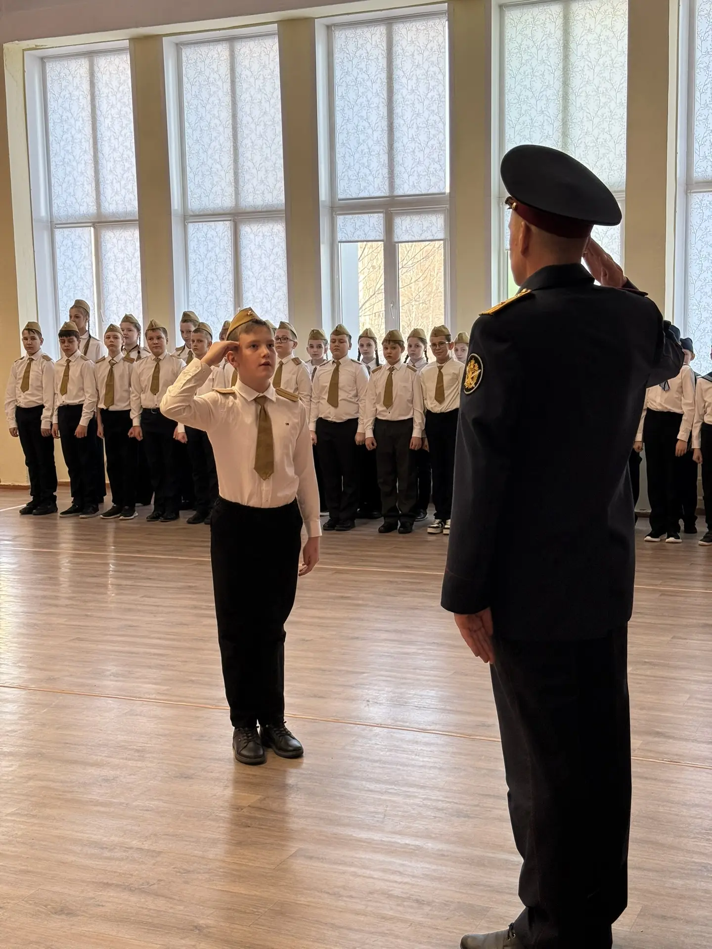 📣 Военно-патриотический месячник в нашей школе! 🎖️  С радостью сообщаем, что с 12 по 24 февраля в на