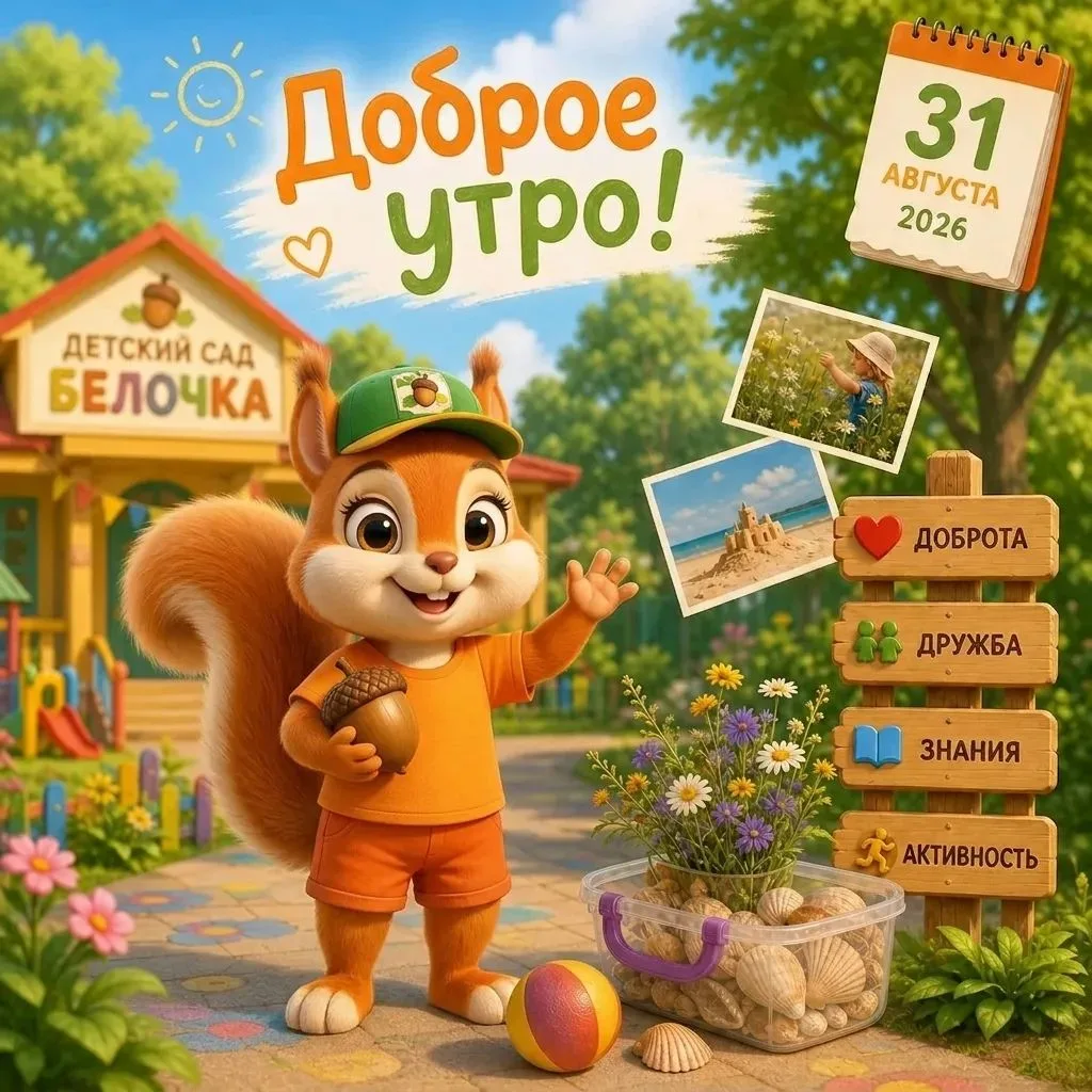 Доброе утро, дорогие друзья! ☀️Финальный аккорд лета! 🎶