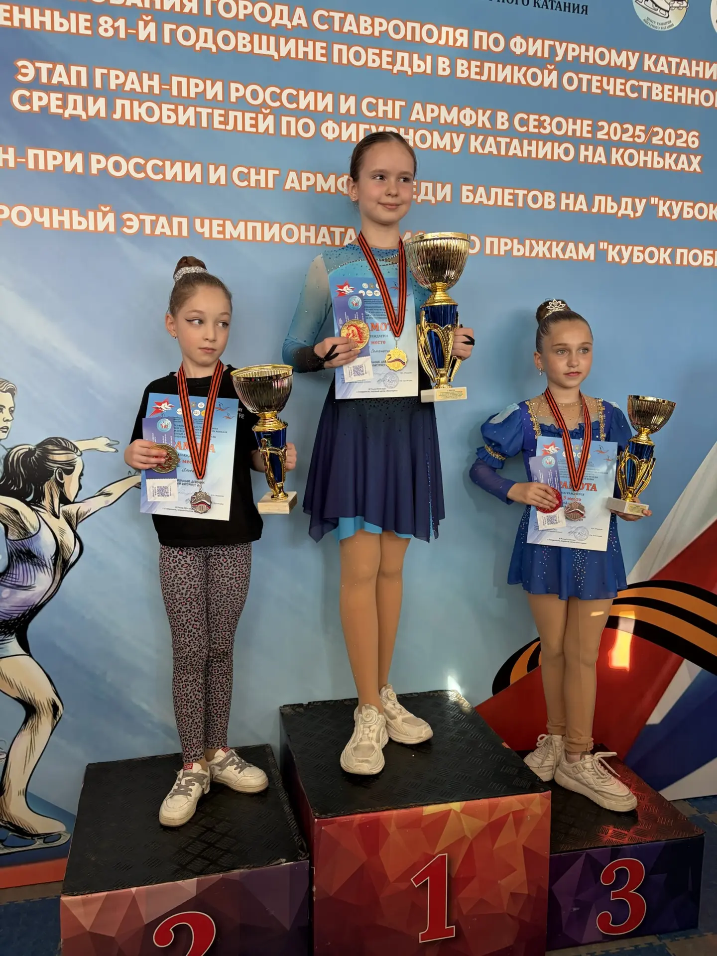 X Соревнования Ставрополя по фигурному катанию, посвященные 81-годовщине Великой Победы