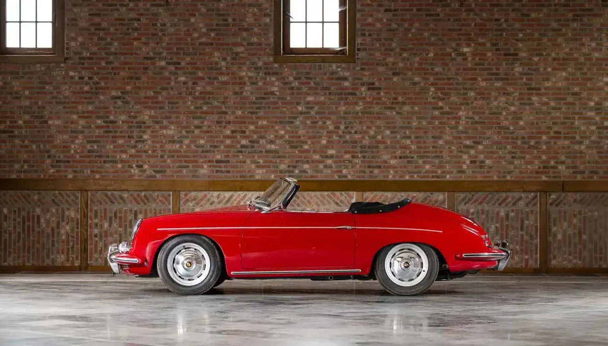 🛞 Немецкая экзотика: коллекционный Porsche 356 B 1600 Super Roadster