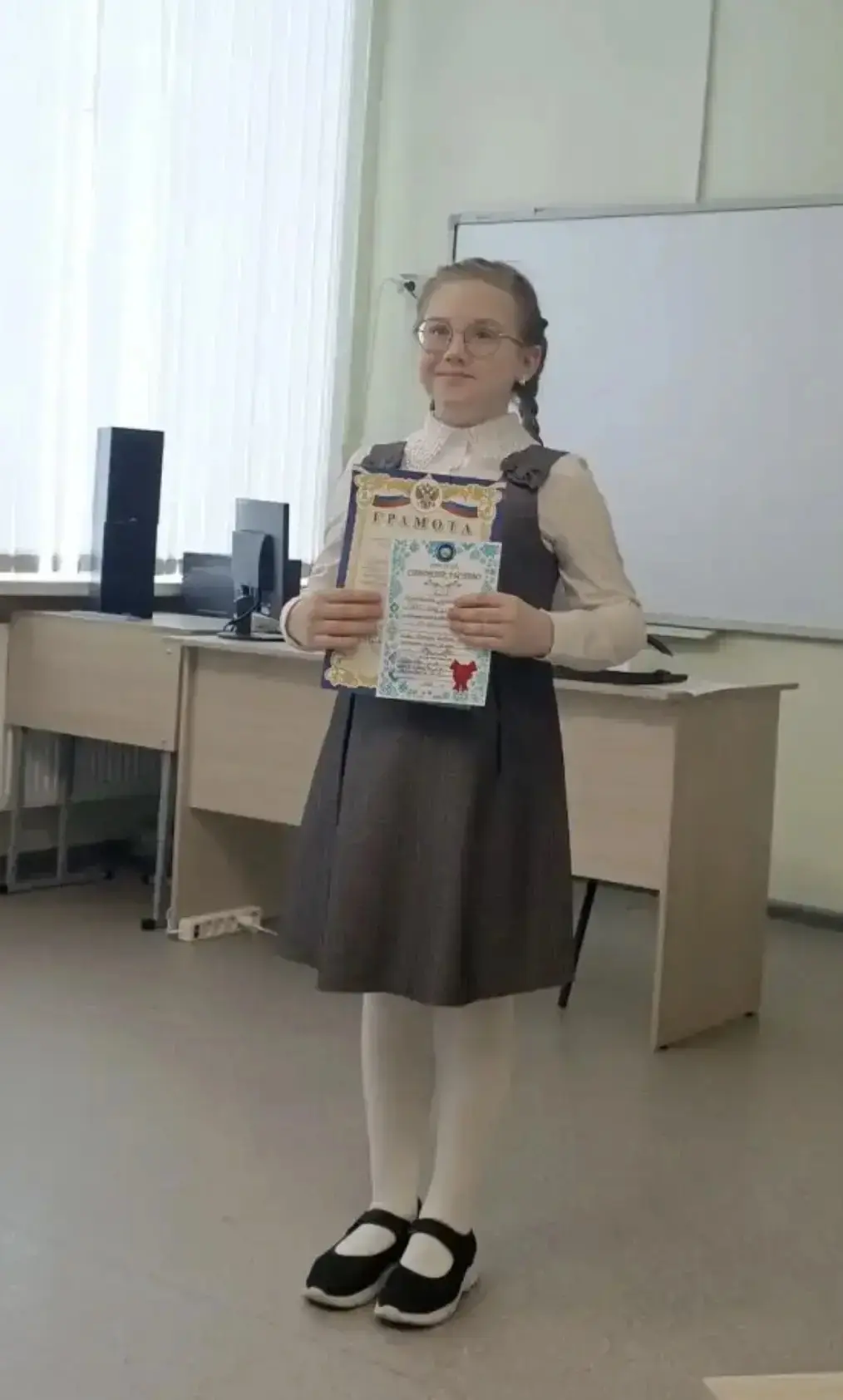 Сегодня на базе Гимназии №2, Журавлева Анастасия, ученица 3Е класса, приняла участие в научно-практи