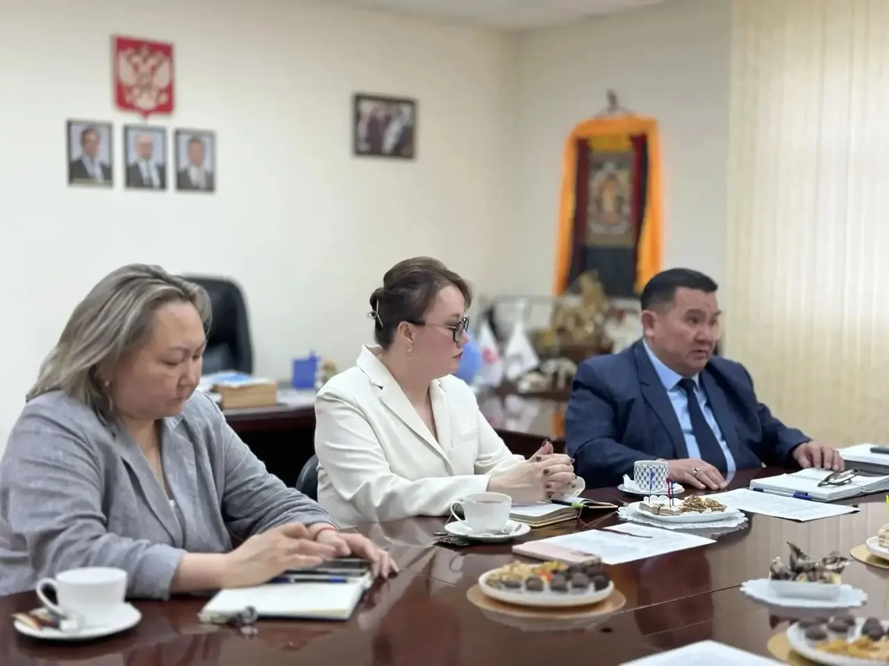 Минздрав Калмыкии и КалмГУ обсудили вопросы подготовки медицинских кадров