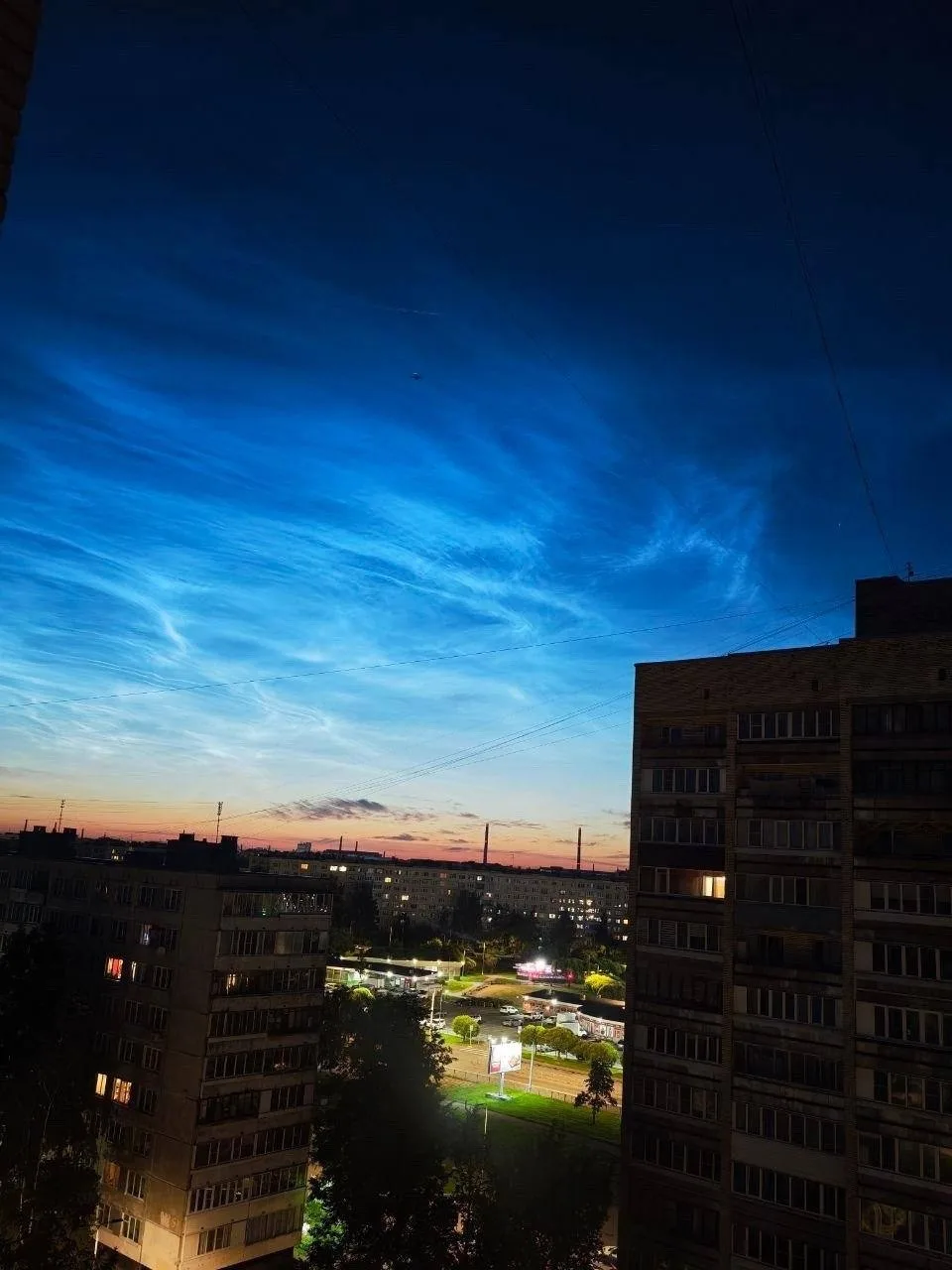 Серебро ночи над Колпино ✨
