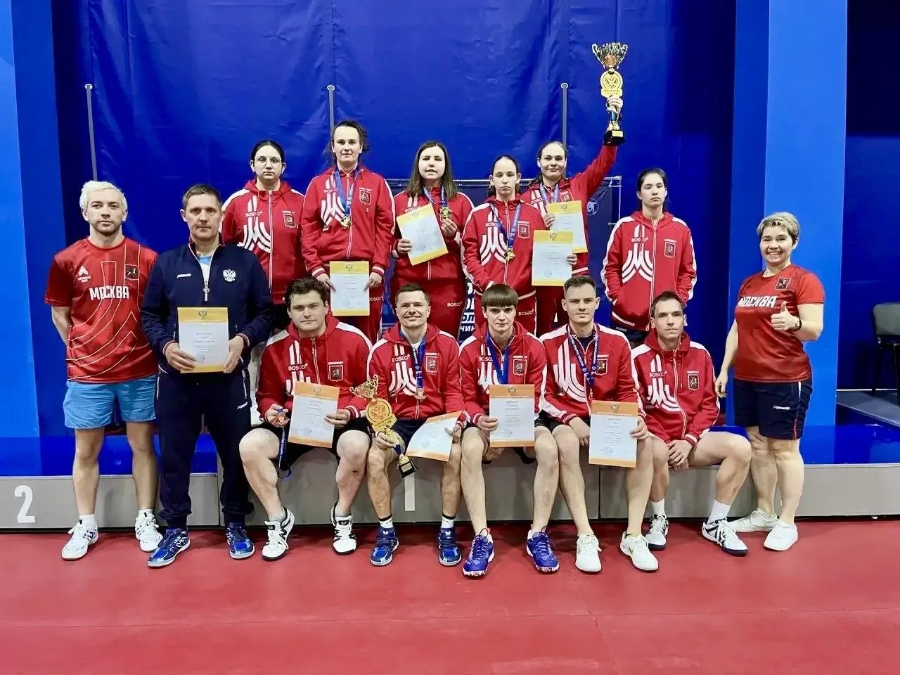 🏓 Спортсмен МКСШОР «Восток» Виталий Чулков завоевал одну серебряную и две бронзовые медали чемпионат