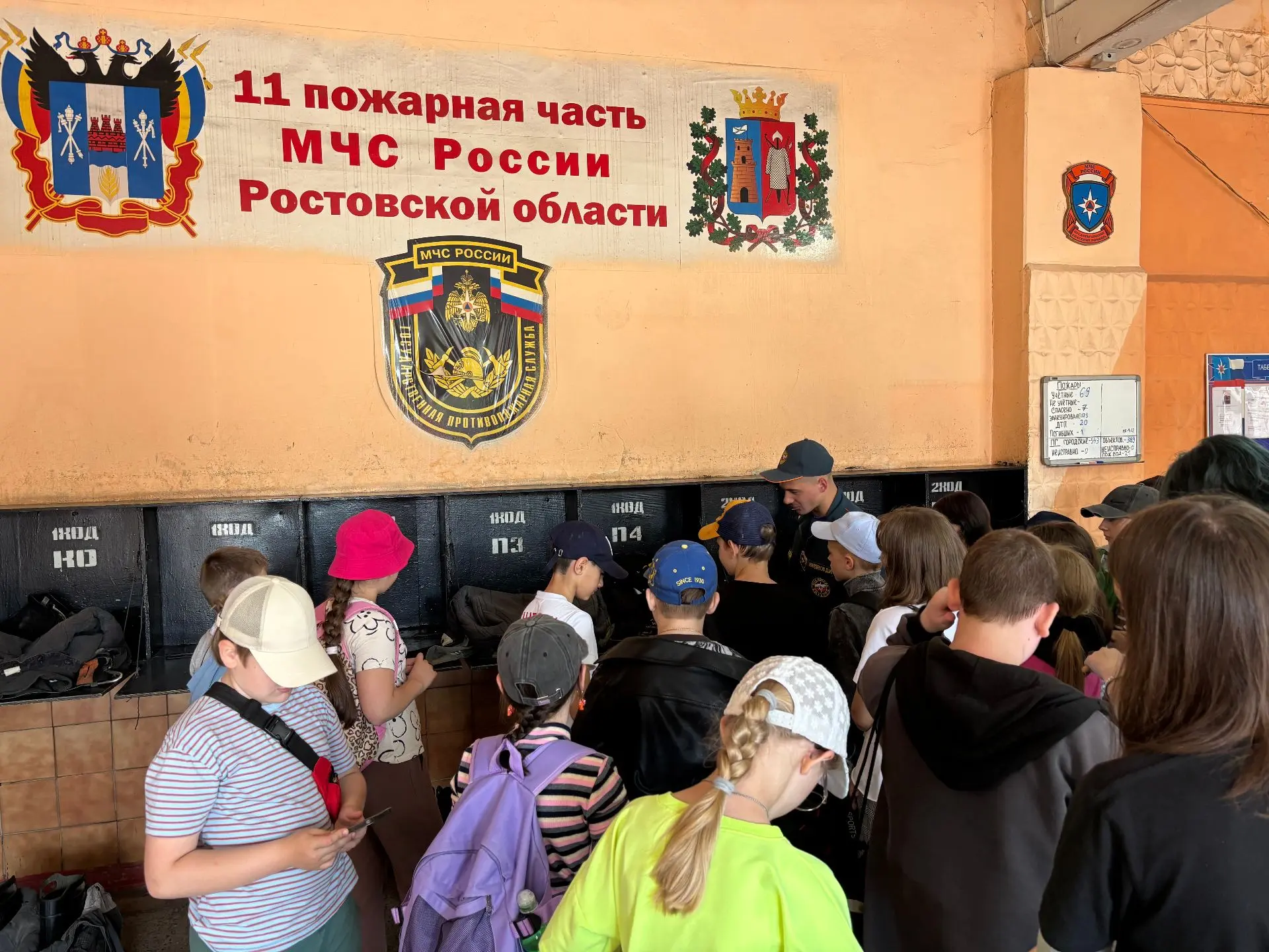 🔥 В гостях у храбрых: «Непоседы» посетили пожарную часть Советского района!

В пятницу ребята из пр