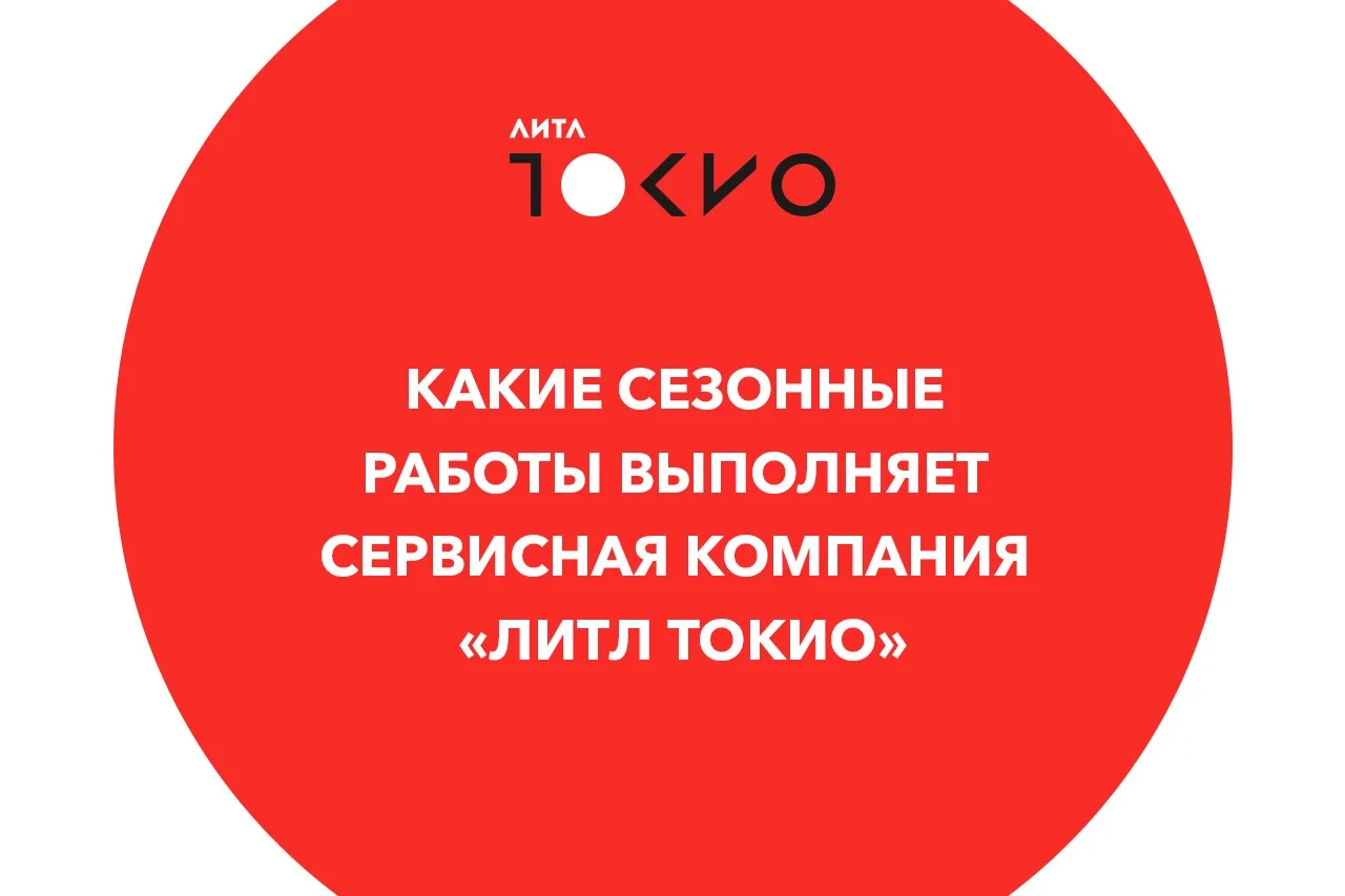 Сервисная компания «Литл Токио» поддерживает комфорт и порядок в посёлке круглый год 😉