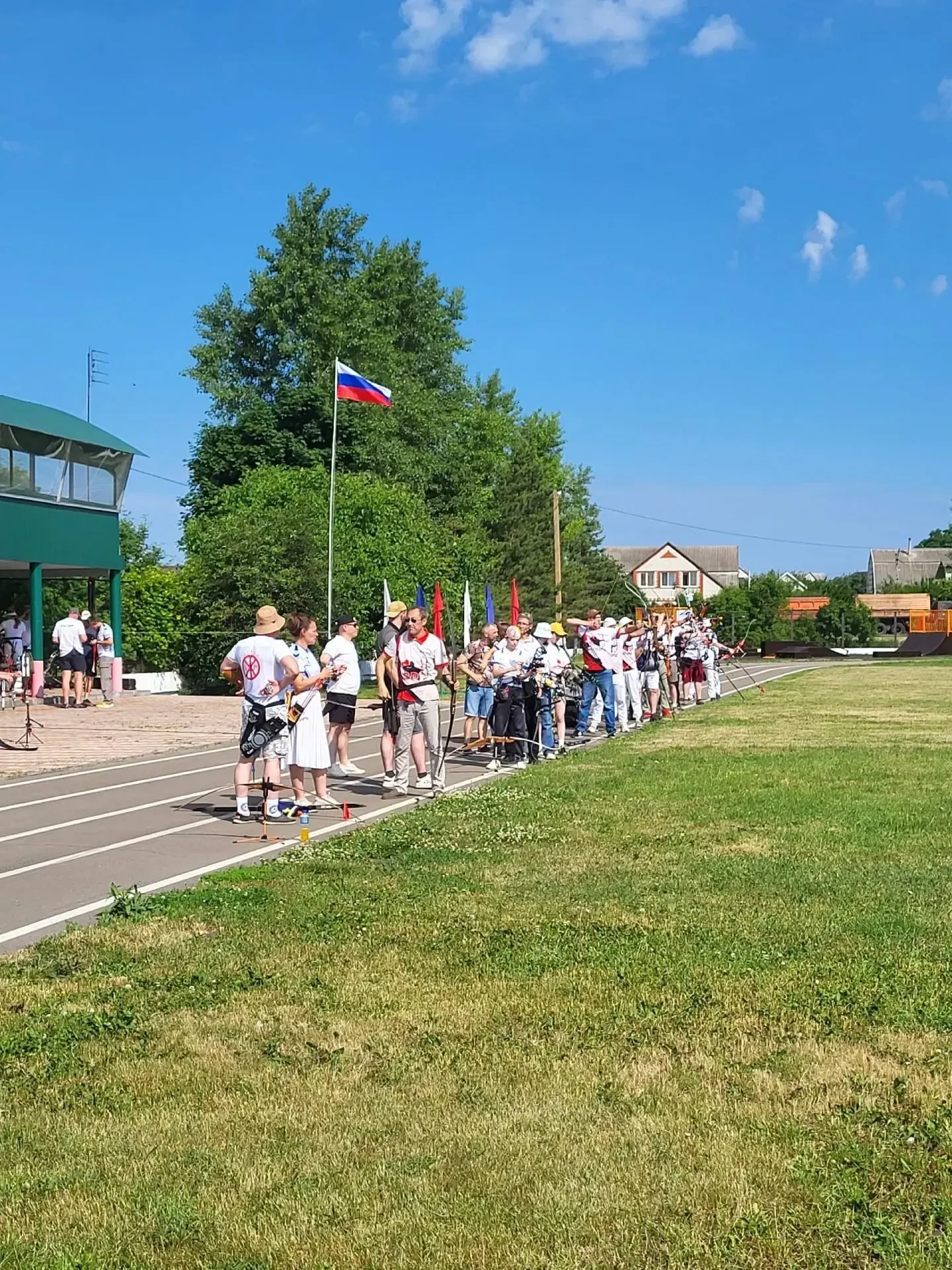 💫Тетива звенела, мишени дрожали! ️ 
13 июня мы стали свидетелями захватывающего зрелища — Кубка Кур
