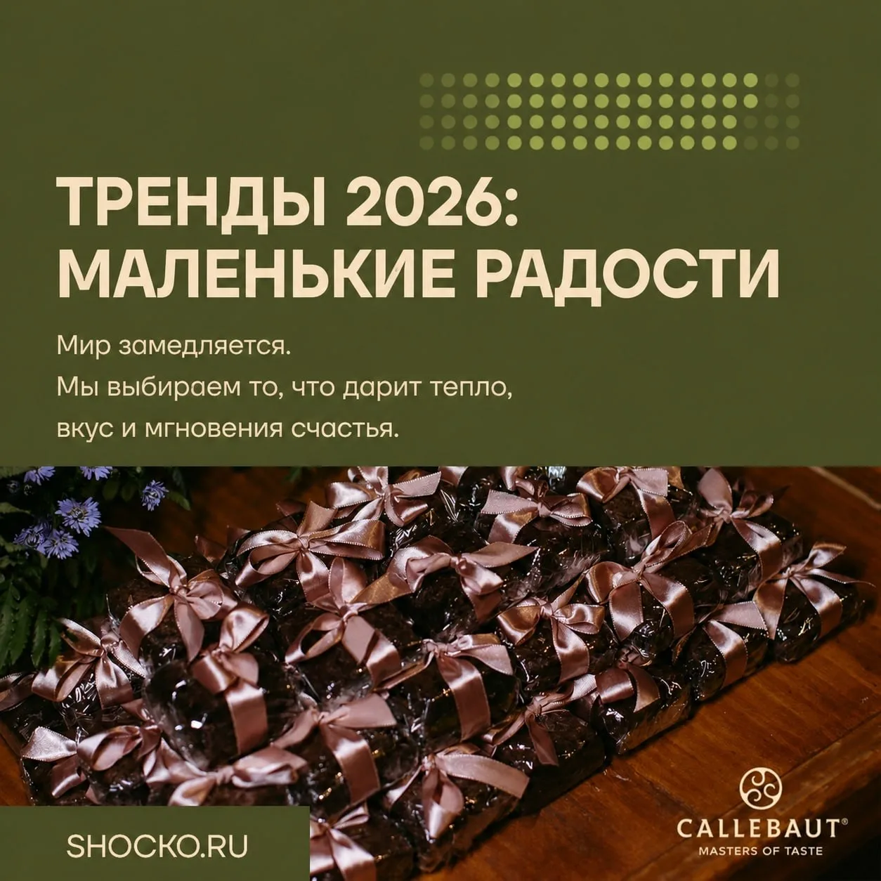 ⭐️ Тренды 2026: как меняется потребление десертов
