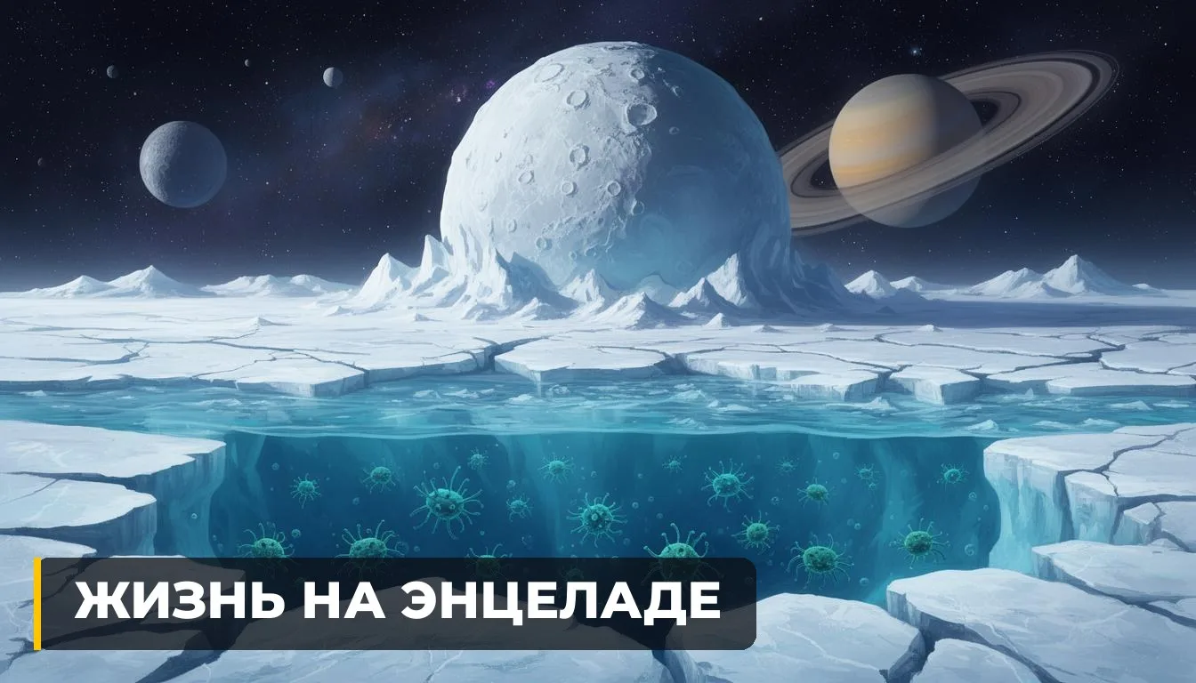 🚀 ЗЕМНОЙ МИКРОБ ВЫЖИЛ В УСЛОВИЯХ ОКЕАНА ЭНЦЕЛАДА