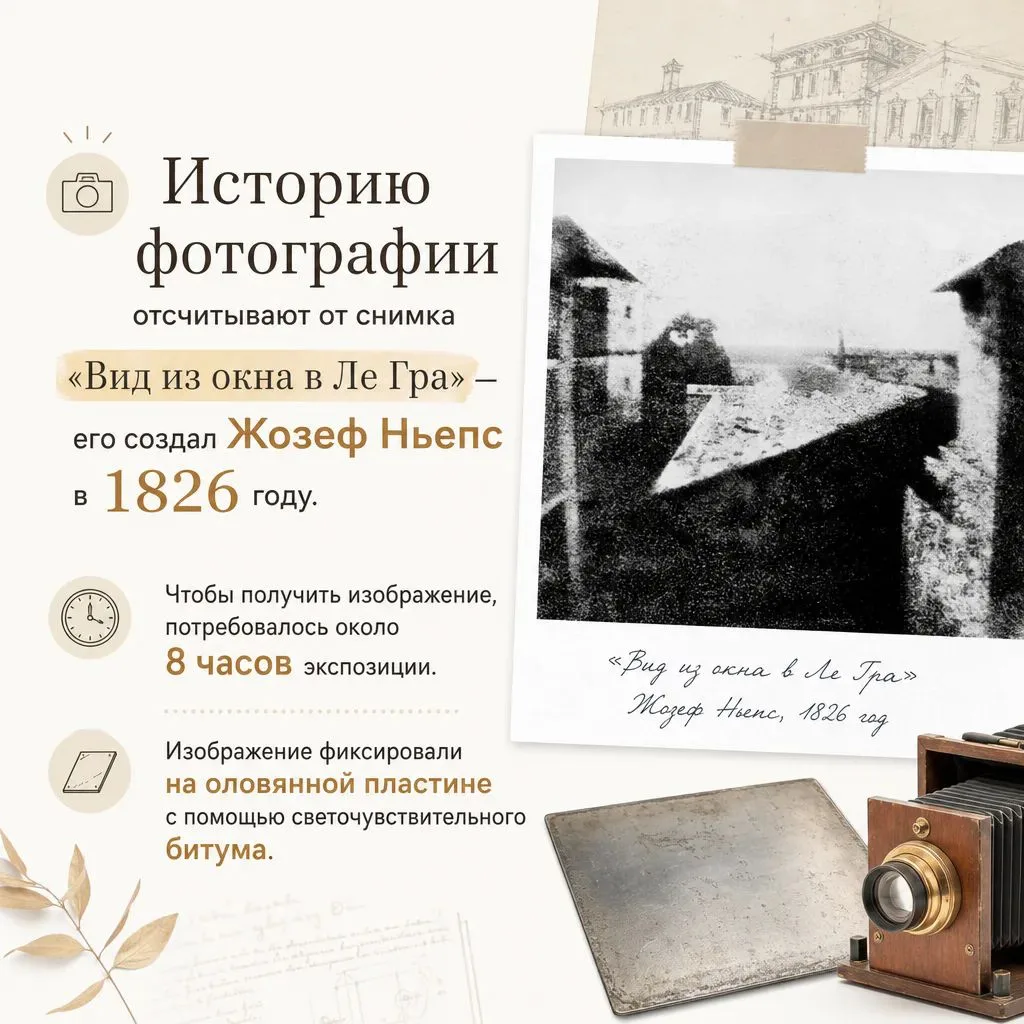 19 августа — Всемирный день фотографии