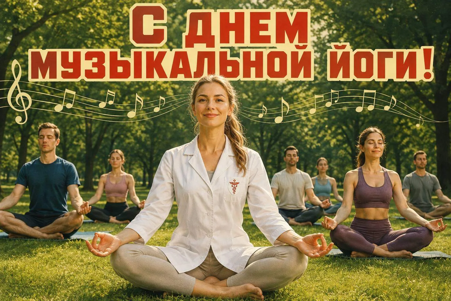 🧘 Сегодня День музыкальной йоги — это праздник гармонии тела, дыхания и звука. Идеальн...