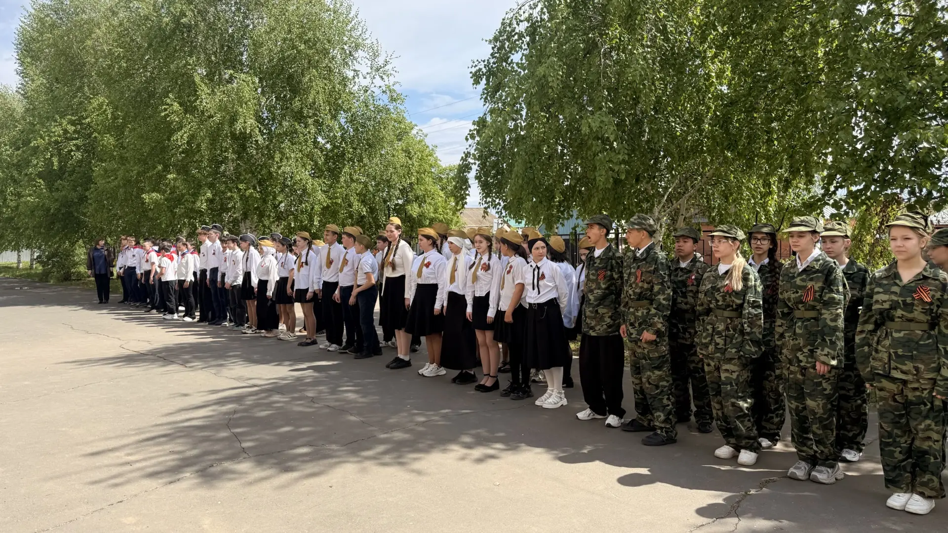 Сегодня в нашей школе состоялся настоящий марш! 🥁
