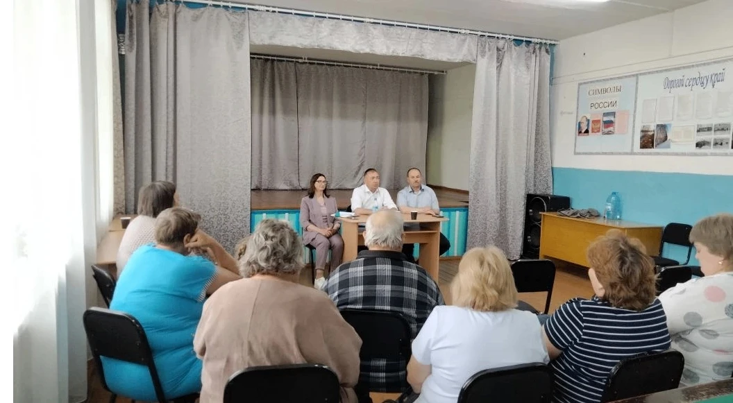 Сегодня в ходе рабочей поездки Глава района Д.Б. Шиберт и председатель Совета депутатов...