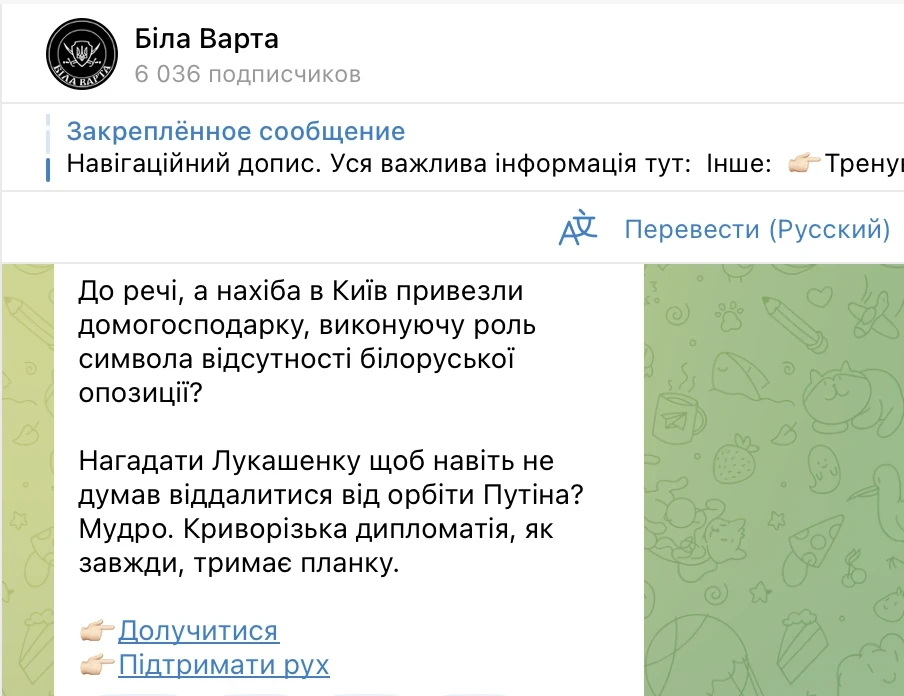 Украинские нацики рвут шаблоны гостеприимства на фоне эконом-гастролей Тихановской:  "Кстати, зачем 