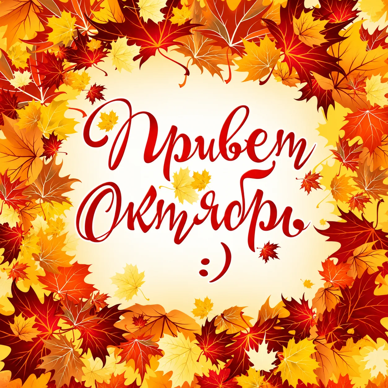 Первый день октября 🍁