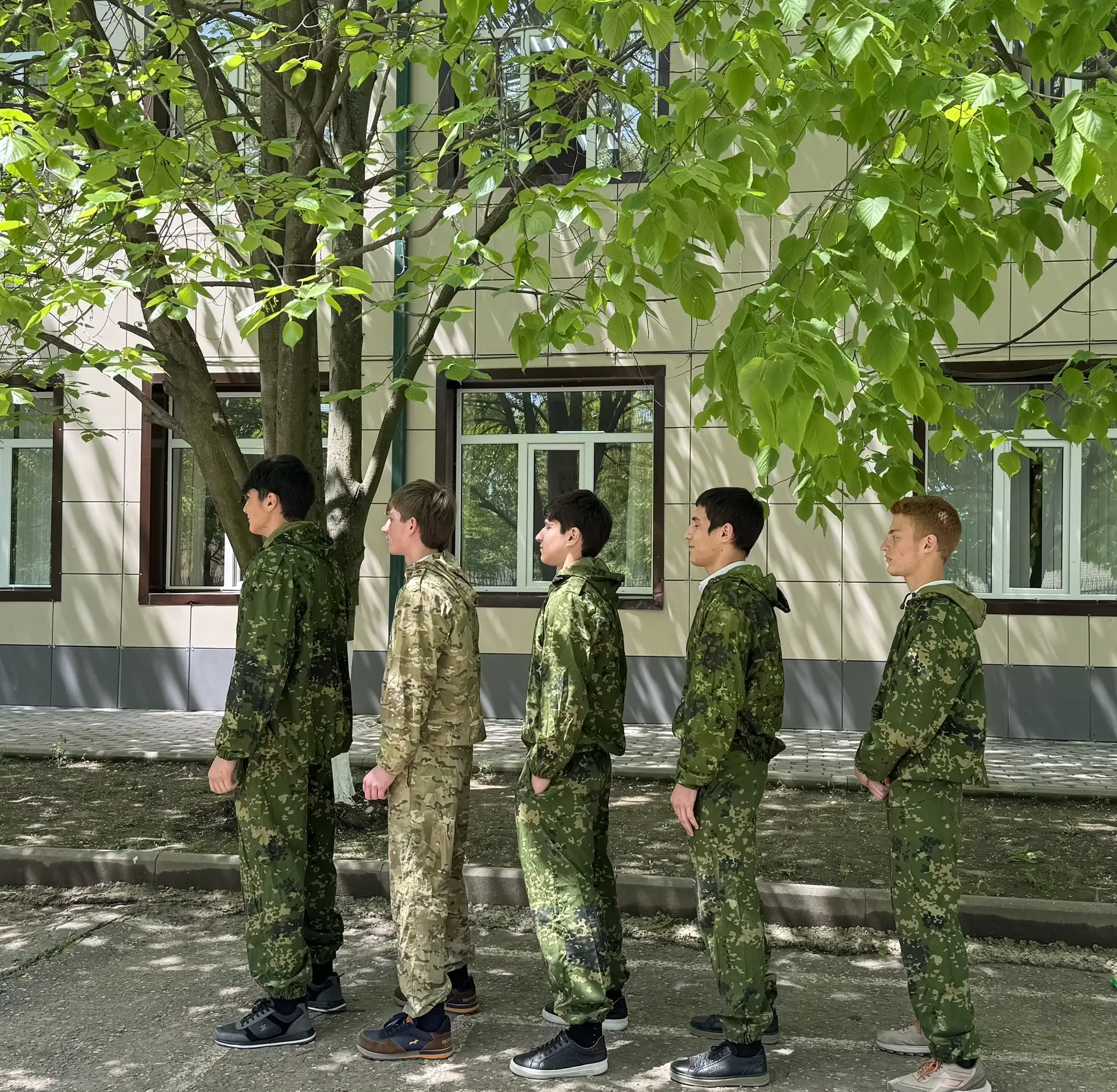 04.05.2026г. На базе МБОУ «СОШ им С.Лорсанова с.Шаами-Юрт» начались 5 дневные учебные сборы . Учебны