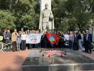 3 сентября в посёлке Майна прошла акция памяти ко Дню окончания Второй мировой войны. Н...