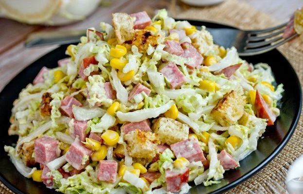 Салат с Пекинской капустой
