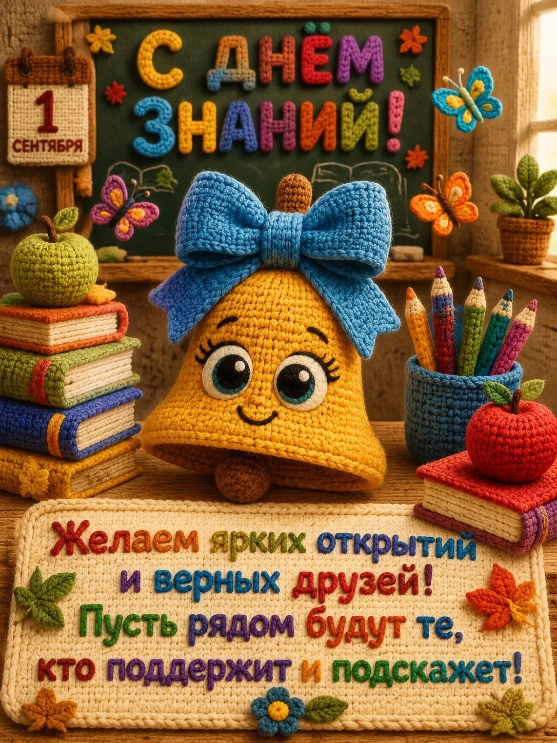 🎉 С Днём знаний, наши дорогие родители, выпускники и малыши, педагоги! 🎉