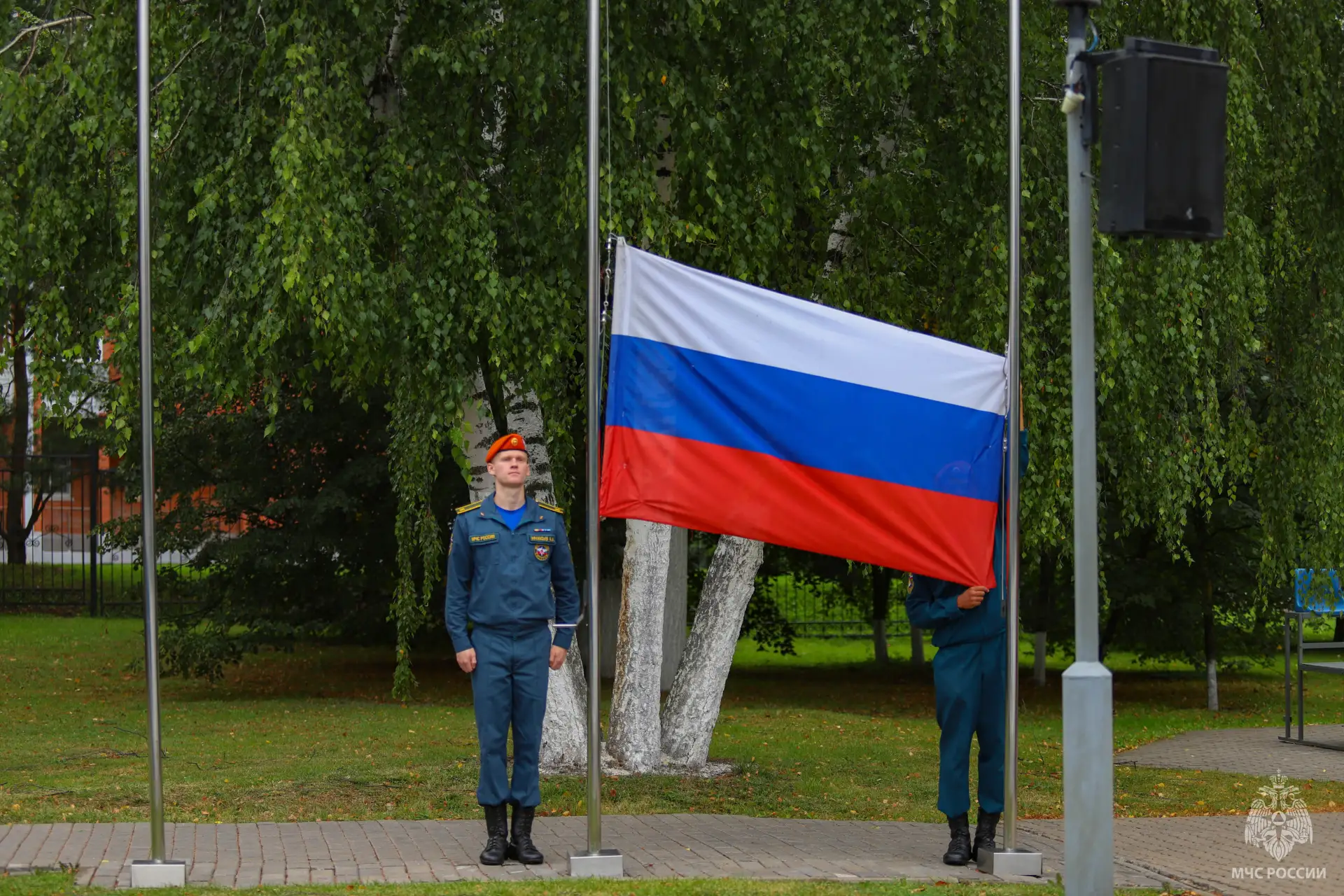 🇷🇺 В Академии прошли мероприятия ко Дню флага Российской Федерации