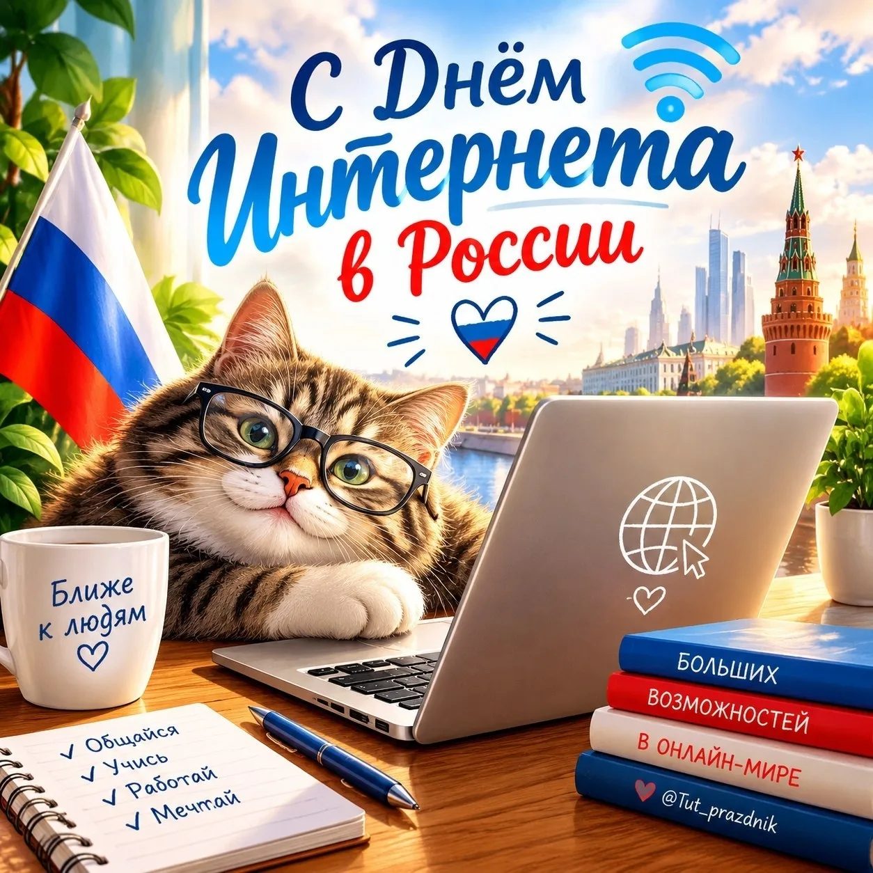 💻🌐 30 сентября в России отмечают День интернета