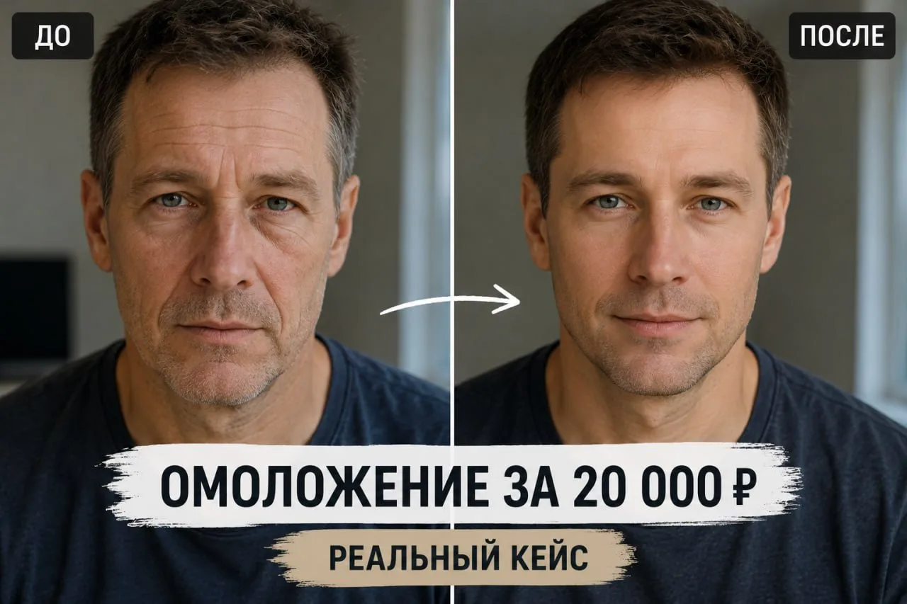 Косметологические хроники. 
История одного похода на «омоложение за 20 тысяч» 

Была у меня история.