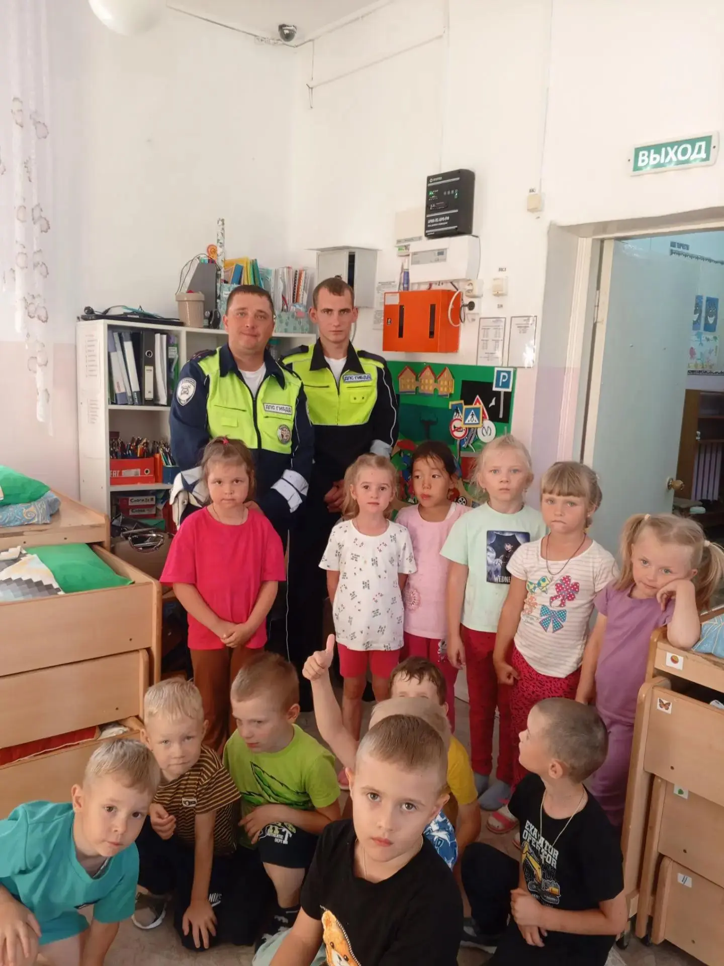 Встреча с сотрудниками ГИБДД: учимся правилам безопасности 🚲👮‍♂️