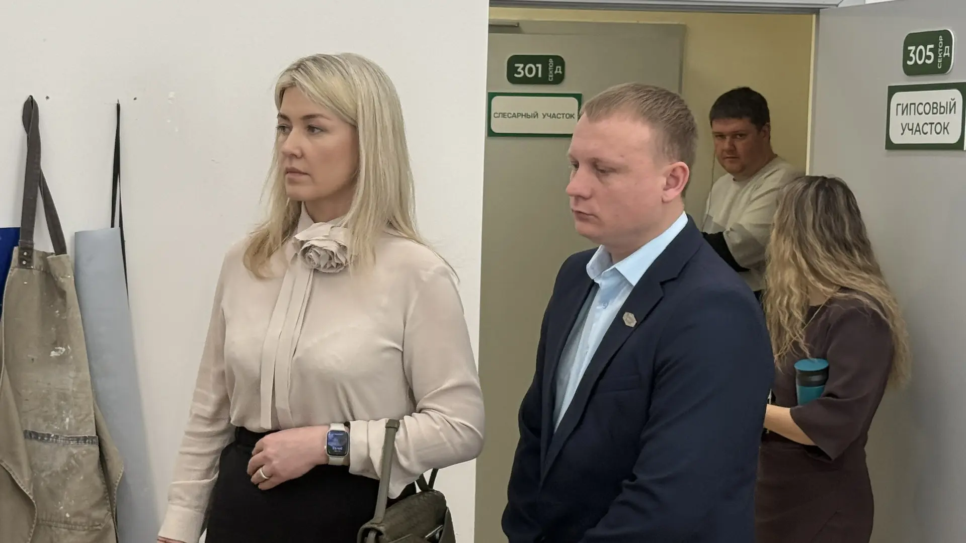 Совместно с губернатором Валерием Лимаренко посетили филиал Московского протезно-ортопедического пре
