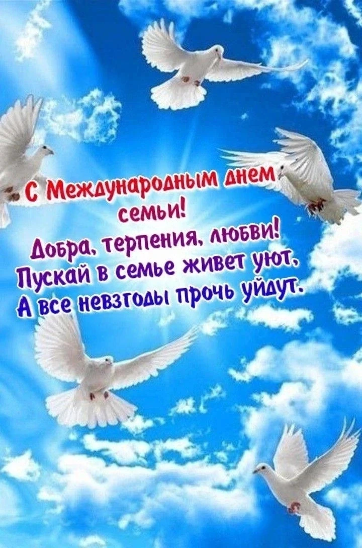✅15 мая отмечаем Международный день семьи.