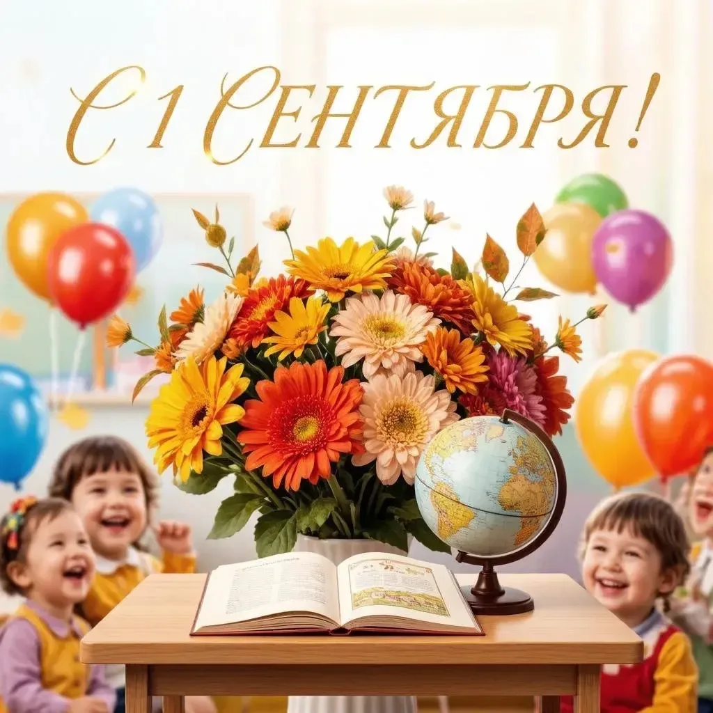 С Днем знаний! С началом нового учебного года! 🍁