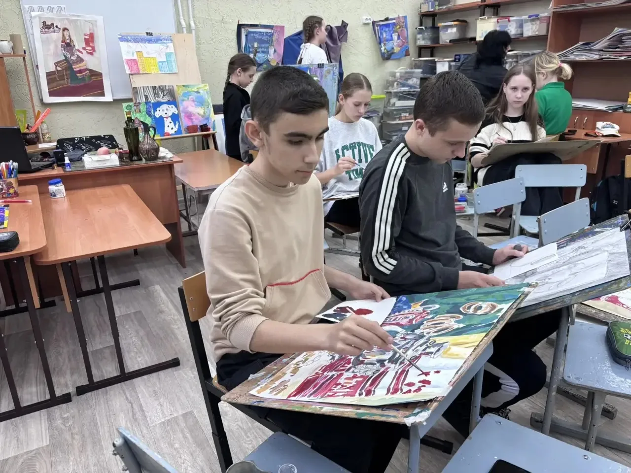 Юный калининский художник Владислав Мартьянов - губернаторский стипендиат 2026 года  ♦️Учащийся худо