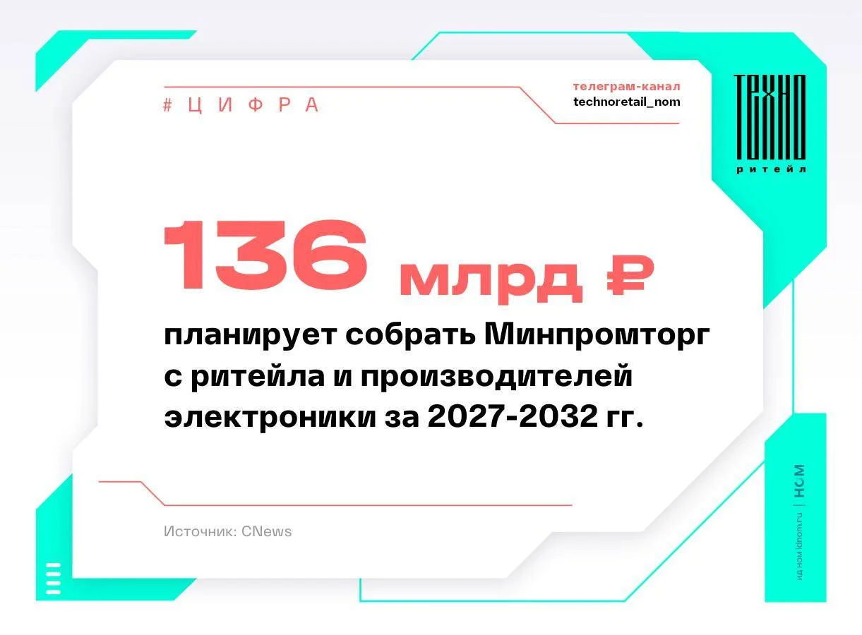 Минпромторг пересмотрел нагрузку на участников рынка от введения технологического сбора.