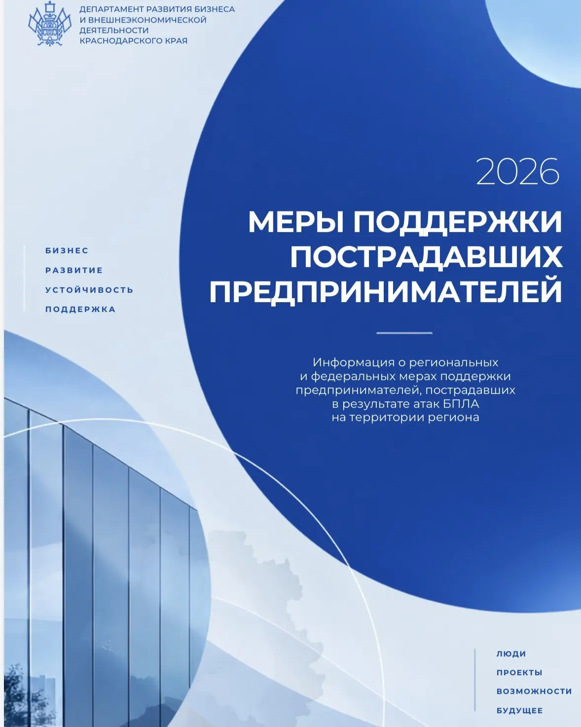 О мерах поддержки для предпринимателей Кубани, пострадавших от атак БПЛА