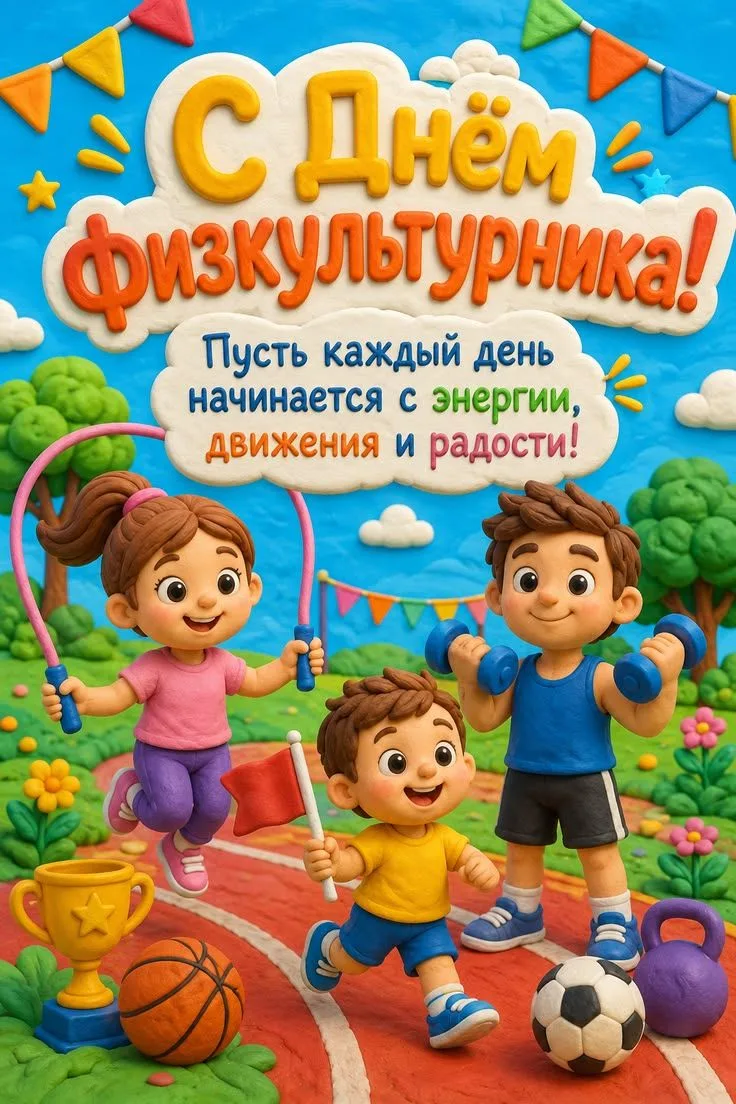 🔥8 августа - "День физкультурника!"🔥