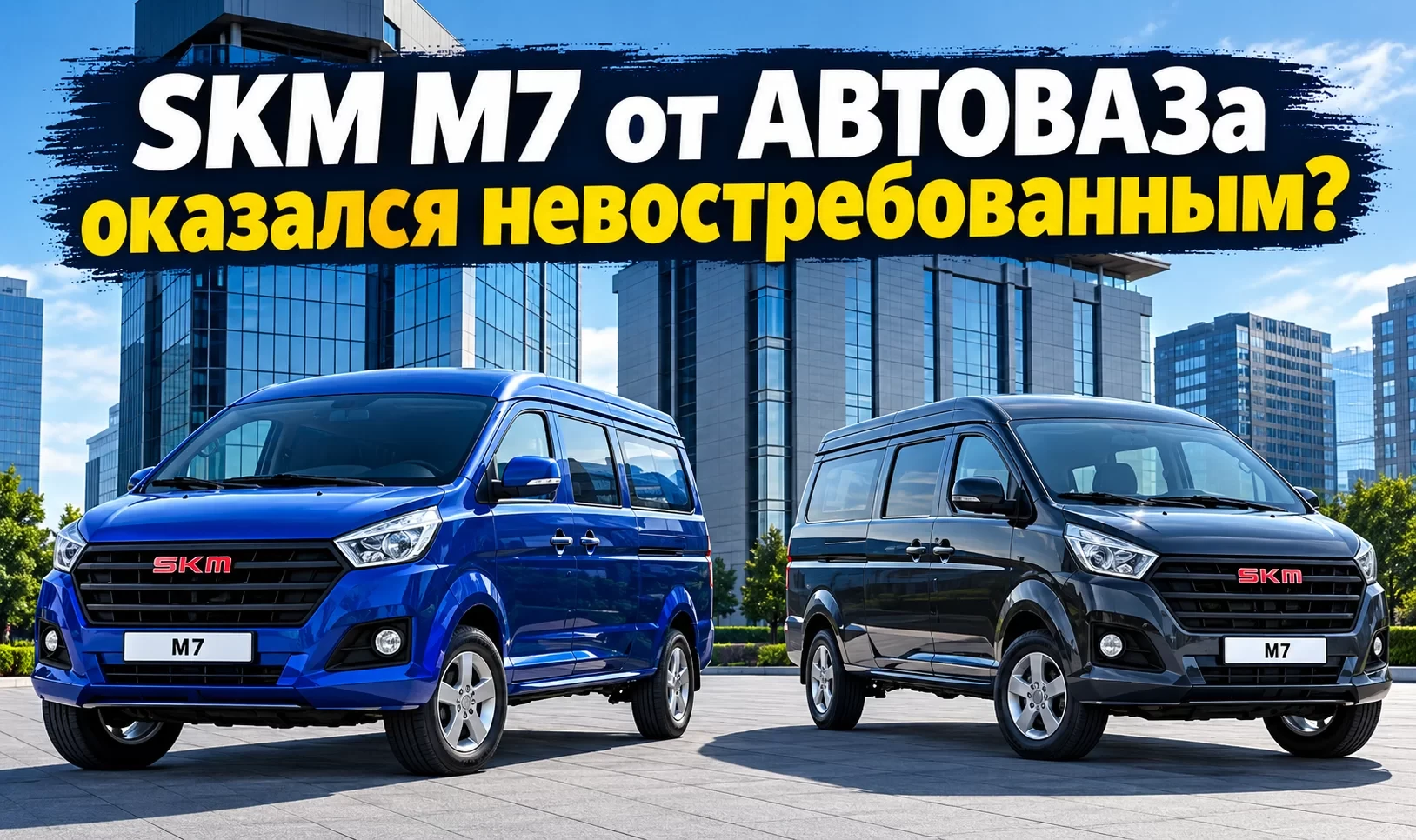 АВТОВАЗ СТОЛКНУЛСЯ С НИЗКИМ СПРОСОМ НА КОММЕРЧЕСКИЕ SKM M7