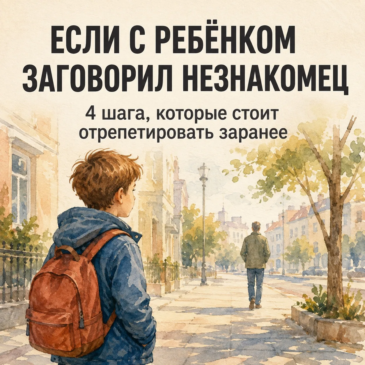 📚Заранее выученные правила и шаги помогут обеспечить безопасность вашему ребенку, когд...