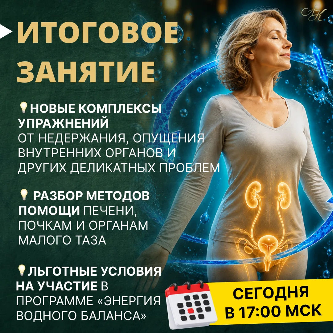 ➡️ Способ вернуть опустившиеся матку и мочевой на место без операций

Друзья, сегодня вечером мы про