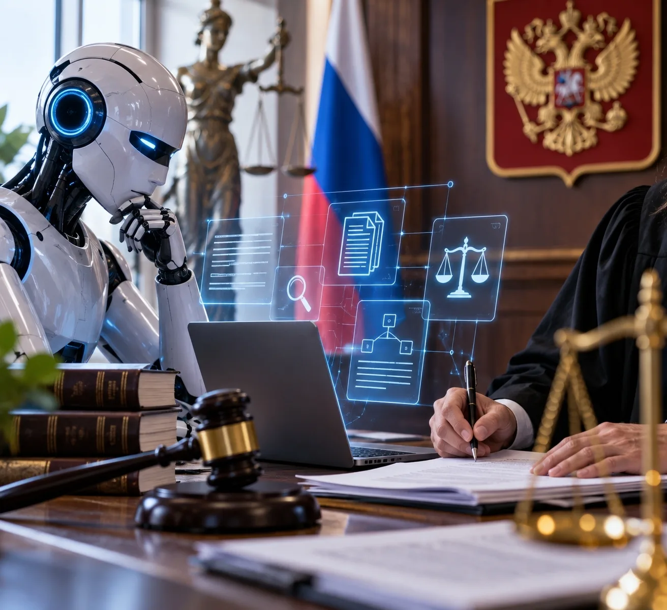 ⚖️ ИИ уже пришёл в российские суды